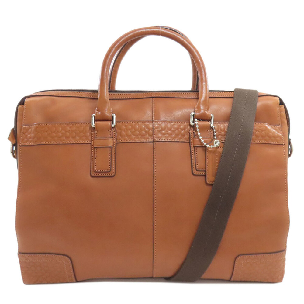 Coach F70454 Briefcase Business Bag Leather Men's COACH